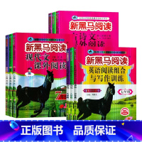 新黑马古诗文课外阅读 八年级/初中二年级 [正版]2023新版新黑马阅读英语阅读组合与写作训练语文现代文中考古诗文课外阅