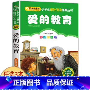 爱的教育 [正版]兔子坡 彩图注音版注音版小学1-3年级彩图儿童书籍6-7-8-12岁小学生一二年级课外书班主任 儿童文