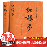 红楼梦 曹雪芹庚辰本原著上下2册 四大名著高中语文名著阅读修必高一二三乡土中国高中读必四大名著小说书白话文版 人民文学出