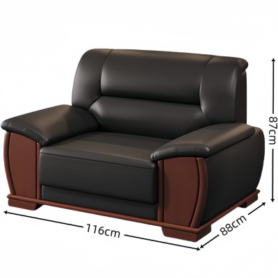 依韵珂办公沙发单人位张