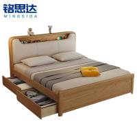 铭思达单人储物床