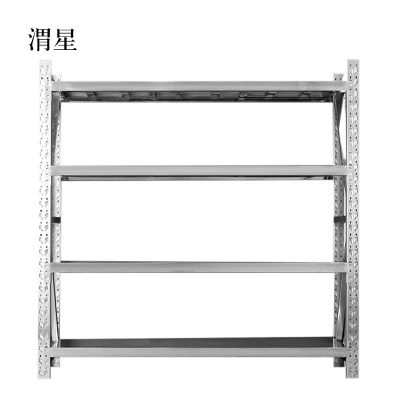 渭星加厚201不锈钢重型货架商用仓库多层置物架多功能储物架1500*600*2000mm