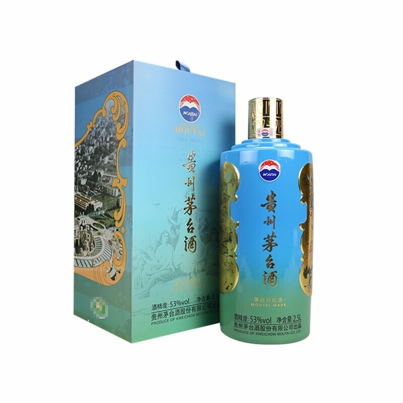 苏糖 贵州茅台酒 茅台日纪念 53度 2500ml/2.5l 酱香型白酒 单瓶装