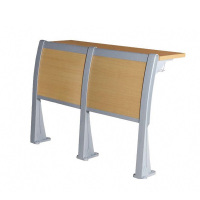 科朔 阶梯课桌椅 连排椅 学生教学阶梯课桌椅带活动写字板 WL-019