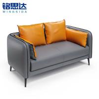 铭思达皮质沙发双人位张