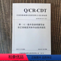 [正版]单(双)线半自动闭塞车站非正常接发列车作业技术规范 中国铁路成都局集团有限公司 151136934 中国铁道出