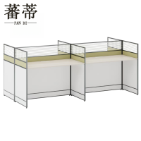 蕃蒂组合办公桌2860*1220*1050mm张