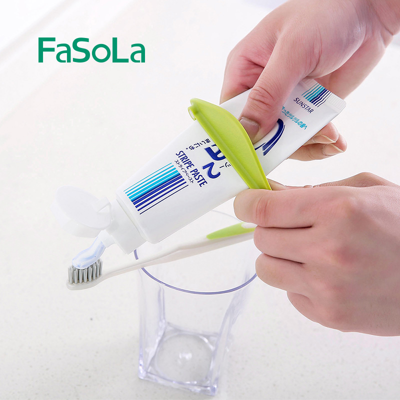 可爱懒人手动挤牙膏器套装非全自动牙膏夹卡通儿童挤压洗面奶