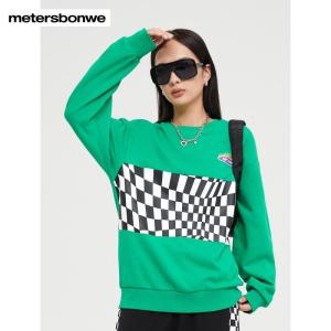 [1件5折价:99.5]美特斯邦威女翻领套头衫