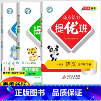5下[语文人教+数学苏教+英语译林]((3本套装) 小学通用 [正版]2024亮点给力提优班多维互动空间二年级下册三年级