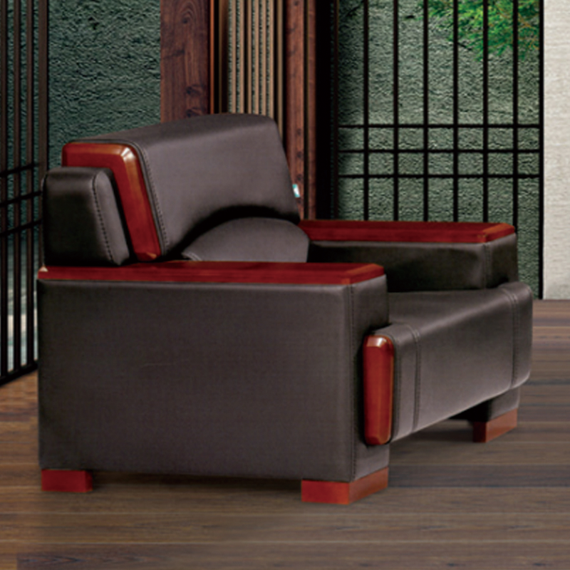 爱得帮 牛皮单人沙发 1050*950*930mm