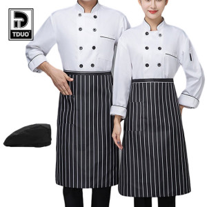 Tduo长袖厨师服三件套 U24 套