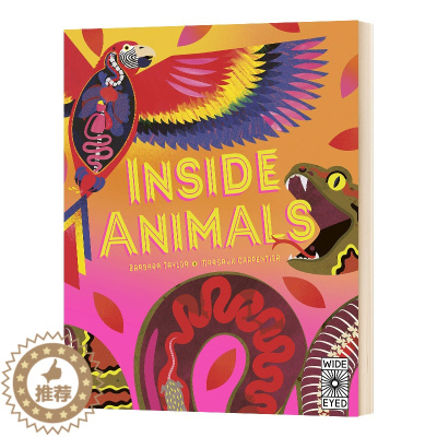 [醉染正版]Inside Animals 动物的内部 精装 英文原版儿童科普绘本 动物知识图画书 进口英语百科读物书籍