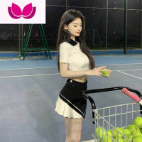 七斓御姐高级感轻熟甜辣学院风辣妹网球服运动连衣裙子JK制服套装女夏