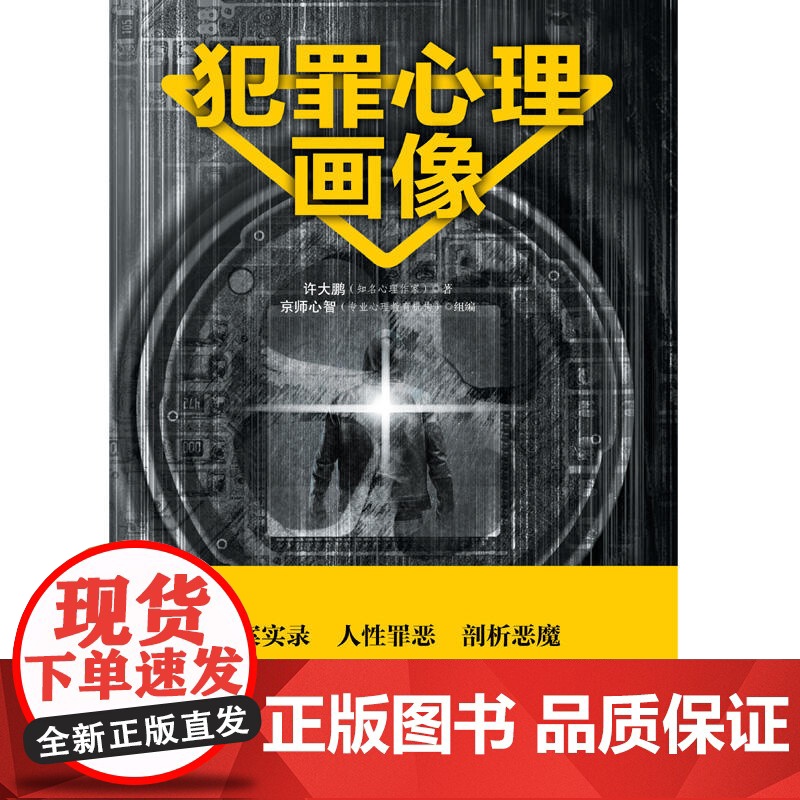 犯罪心理画像 许大鹏 台海出版社 正版书籍
