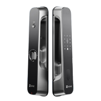 萤石 人脸智能锁DL30F全自动开关无指纹锁C级锁芯童锁3D人脸识别雷达侦防盗门锁电子锁 DL30F标准锁