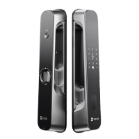 萤石 人脸智能锁DL30F全自动开关无指纹锁C级锁芯童锁3D人脸识别雷达侦防盗门锁电子锁 DL30F标准锁