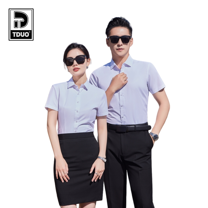 TDUO 短袖衬衣工作服 CS4 件