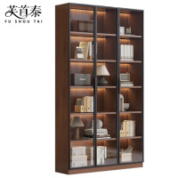 芙首泰玻璃门书柜900*320*2000mm个