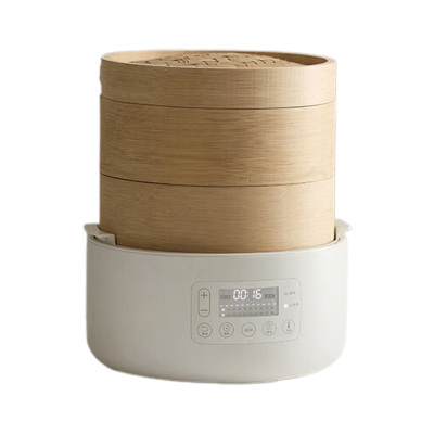 OLAYKS立时电蒸锅2L两层竹笼智能电脑款OLK-03-06