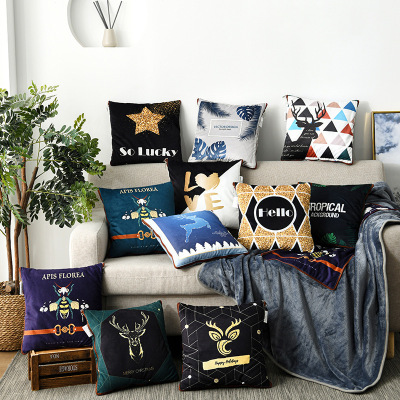 欧式法莱绒宝宝绒 荷兰绒抱枕毯子两用二合一被子靠垫空调被车用