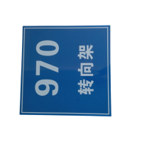 智铮朗月 标识牌 内容定制890*590mm 个