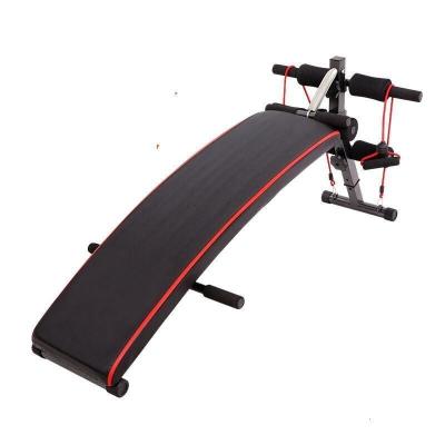 韩版多功能仰卧板仰卧起坐收腹机腹肌板哑铃凳家用健身器材体育用品 黑色