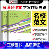 考场作文 八年级下 [正版]名师学堂新版初中生语文同步作文写作阅读八年级上下册古诗文阶梯助学每日一文语文阅读理解与答题模