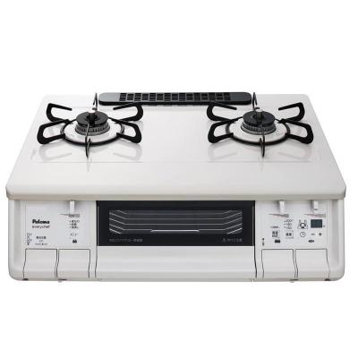 日本原装百乐满 PALOMA两2双眼燃气灶EVERYCHEF天然气液化气煤气PA-380WHA-L-LPG液化气 新款