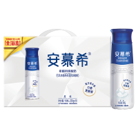 [5月]伊利 安慕希高端原味瓶装酸牛奶230g*10瓶*1箱 高端畅饮