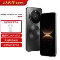 华为 HUAWEI Mate 80 Pro Max 风驰版 16GB+512GB 极夜黑