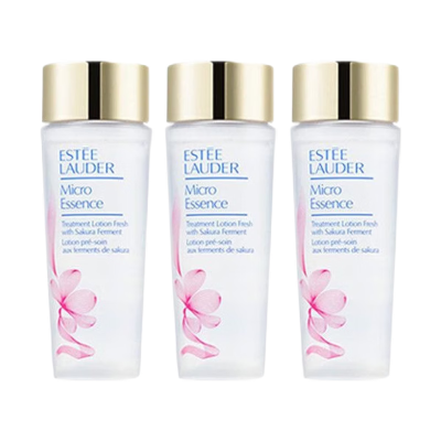 雅诗兰黛(Estee Lauder)樱花原生液中样50ml*3瓶清爽补水保湿美白舒缓抗皱淡化细纹