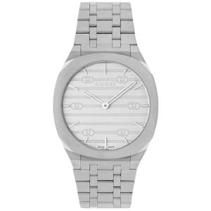 女士石英防水米纤薄腕表mm银色表盘不锈钢表带