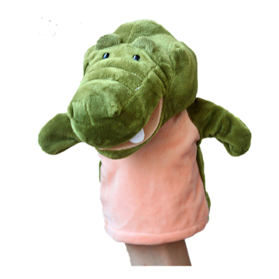 动物手偶嘴巴能动手偶玩具动物手套手玩偶卡通毛绒娃娃幼儿园表演鳄鱼