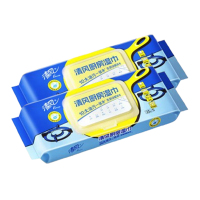 清风厨房用纸1层25片*2包强力去油污加大加厚BWB25KE