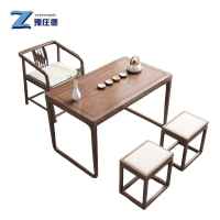 豫庄德茶桌木板张