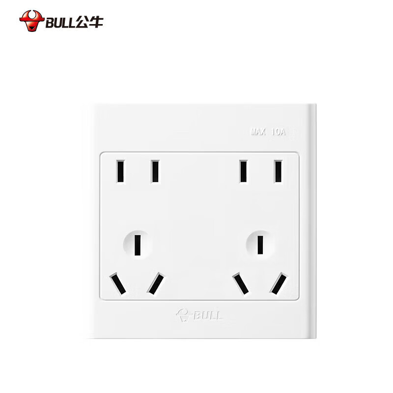 公牛(BULL) 明装开关插座十孔 G09Z423S 单位:个
