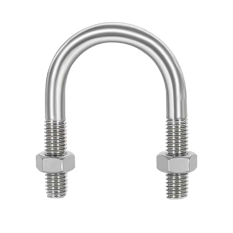 中锦科技 不锈钢U形螺丝U型卡管夹固定管卡 M10*108mm 套