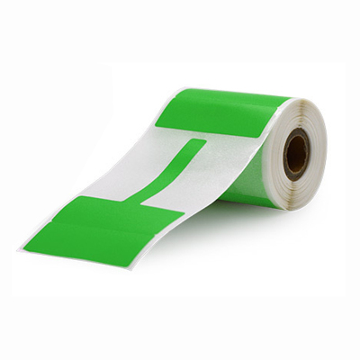 中电鼎润 Green3825 38mm*25mm-40mm 标签胶贴 1.00 盒/卷 (计价单位:卷) 绿色