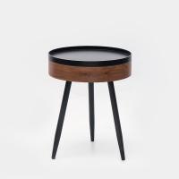 森美人小圆桌风沙发阳台边桌角几收纳储物铁艺边几卧室床头柜小茶几