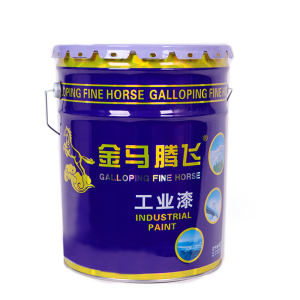金马腾飞 醇酸快干磁漆 深灰-20kg 桶