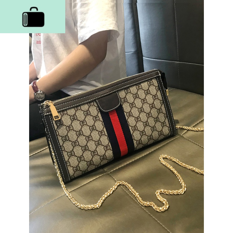 包包女包新款2020潮百搭信封包迷你链条包小包手拿包单肩包斜挎包NEW LAKE女斜挎包