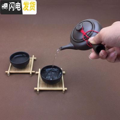 三维工匠紫砂侧柄壶长把泡茶壶单柄带过滤网茶海长嘴手抓壶家用手柄壶茶具 大号(约210)