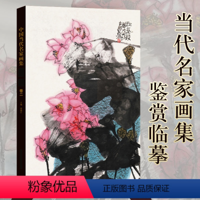 [正版] 中国当代名家画集 吕冰花鸟画卷二 大写意花鸟画临摹素材 8开精装锁线函套美术艺术国画绘画书籍 北京工艺美术出