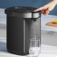 美的(Midea)电热水瓶烧水壶多段控温5L 304不锈钢MK-SP50C505B