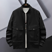 春秋季新款男士外套休闲百搭立领棒球服男装工装夹克宽松上衣外套