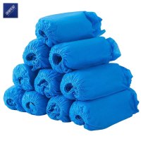 安居先森一次性无纺布特厚鞋套 400g 深蓝100只/包
