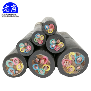 老岗 铜芯橡套软电缆 电压450/750V