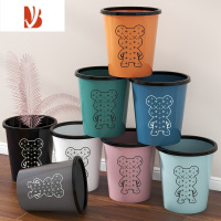 三维工匠轻奢垃圾桶高颜值家用大号厨房客厅卫生间卧室宿舍时尚简约卫生桶