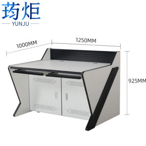 荺炬电脑操作台双联台